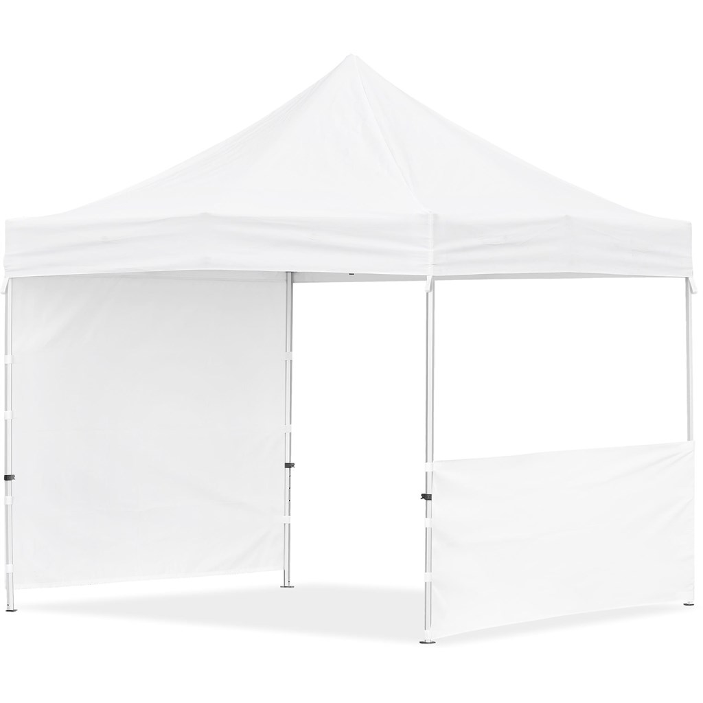Coated Steel Sublimated Gazebo 3m x 3m - 1 Half-Wall Skin - 1 Full-Wall Skin - Image 5