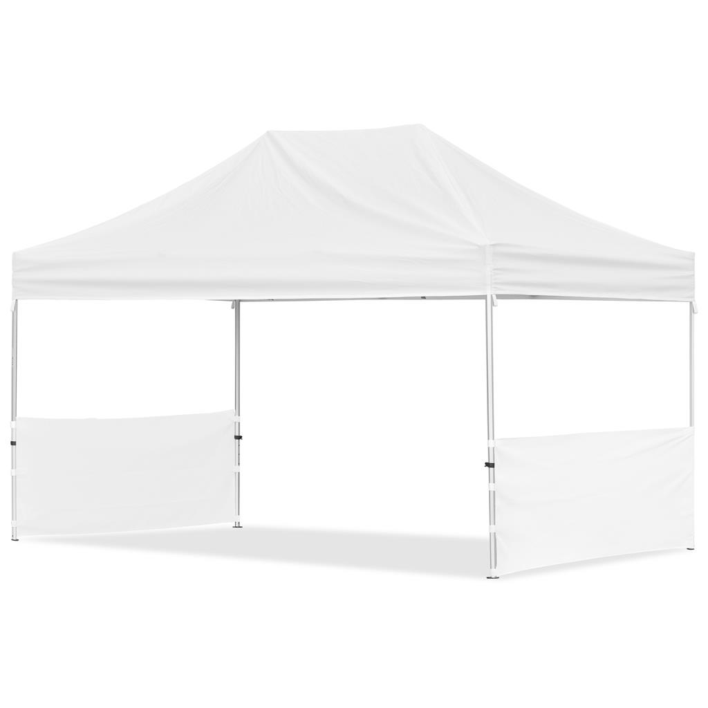 Coated Steel Sublimated Gazebo 4.5m x 3m - 2 Short Half-Wall Skins - Image 6