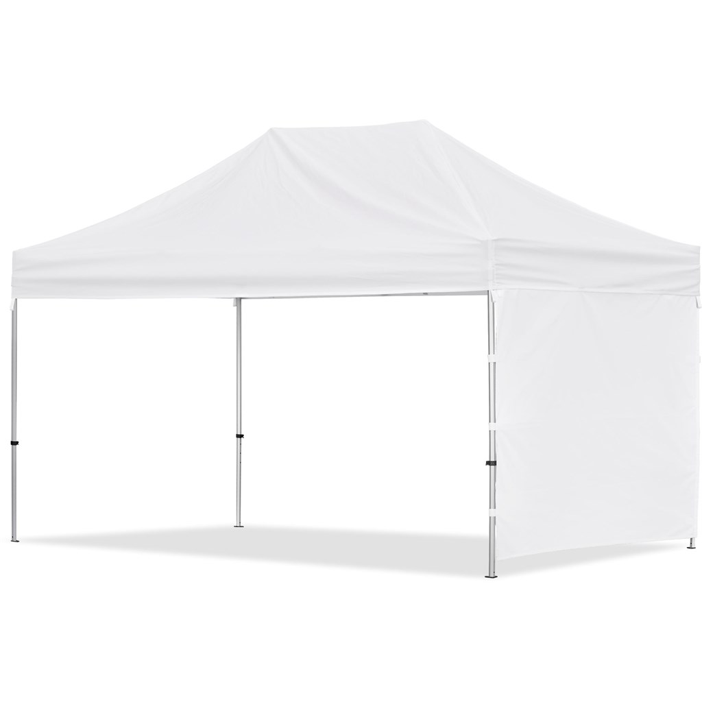 Coated Steel Sublimated Gazebo 4.5m x 3m - 1 Short Full-Wall Skin - Image 6