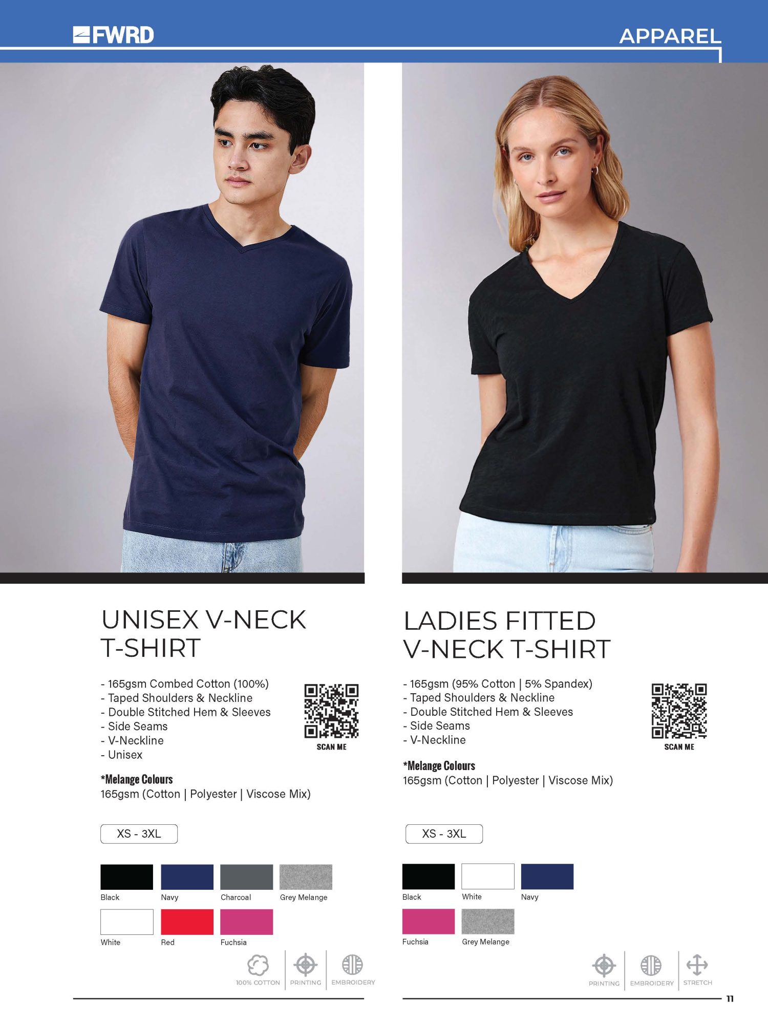 Unisex V-Neck T-Shirt - Image 2