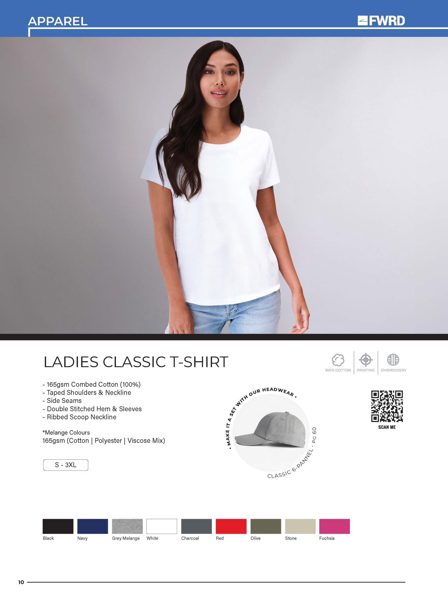 Ladies Classic T-Shirt - Image 2