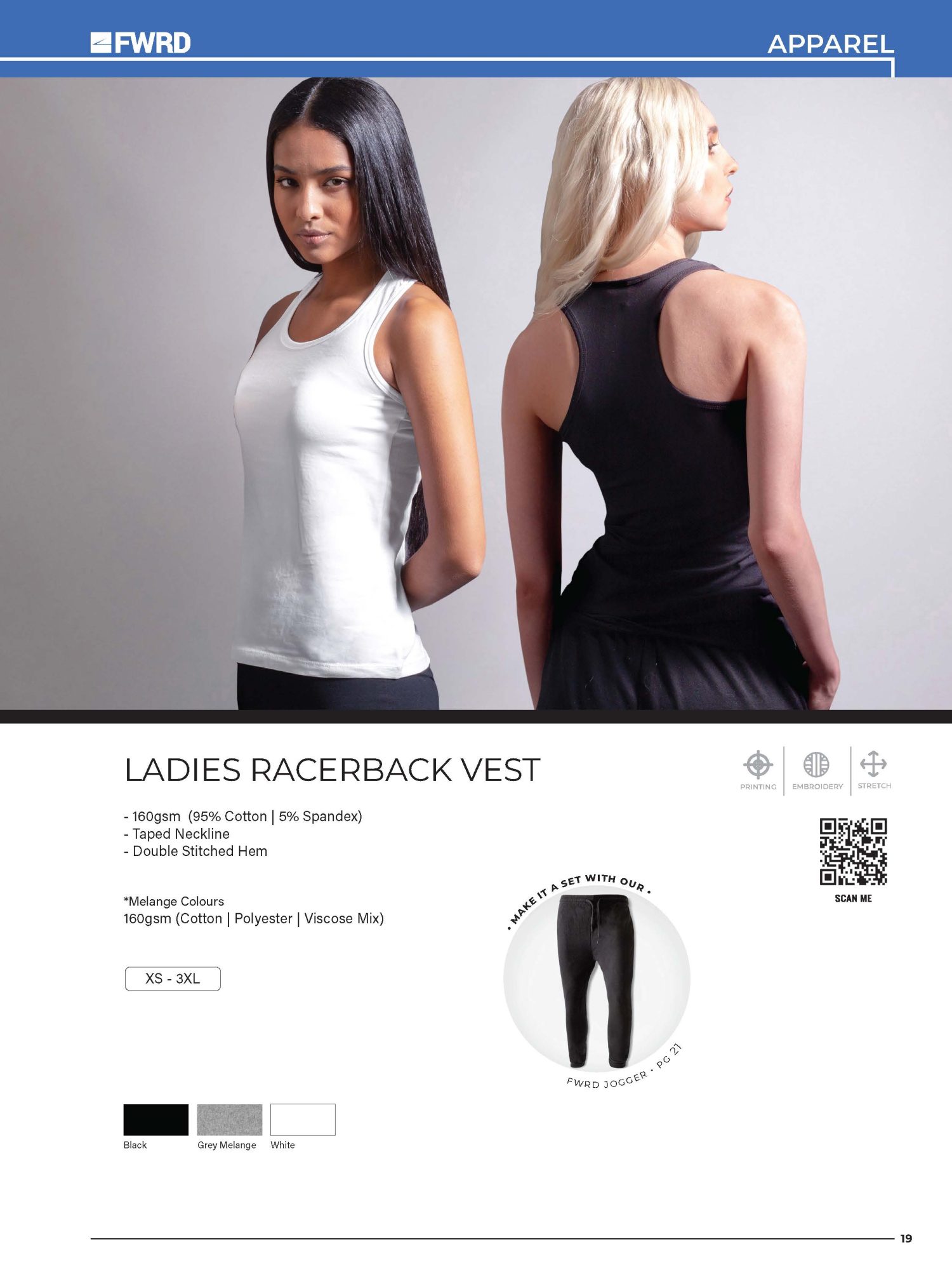 Ladies Racerback Vest - Image 2