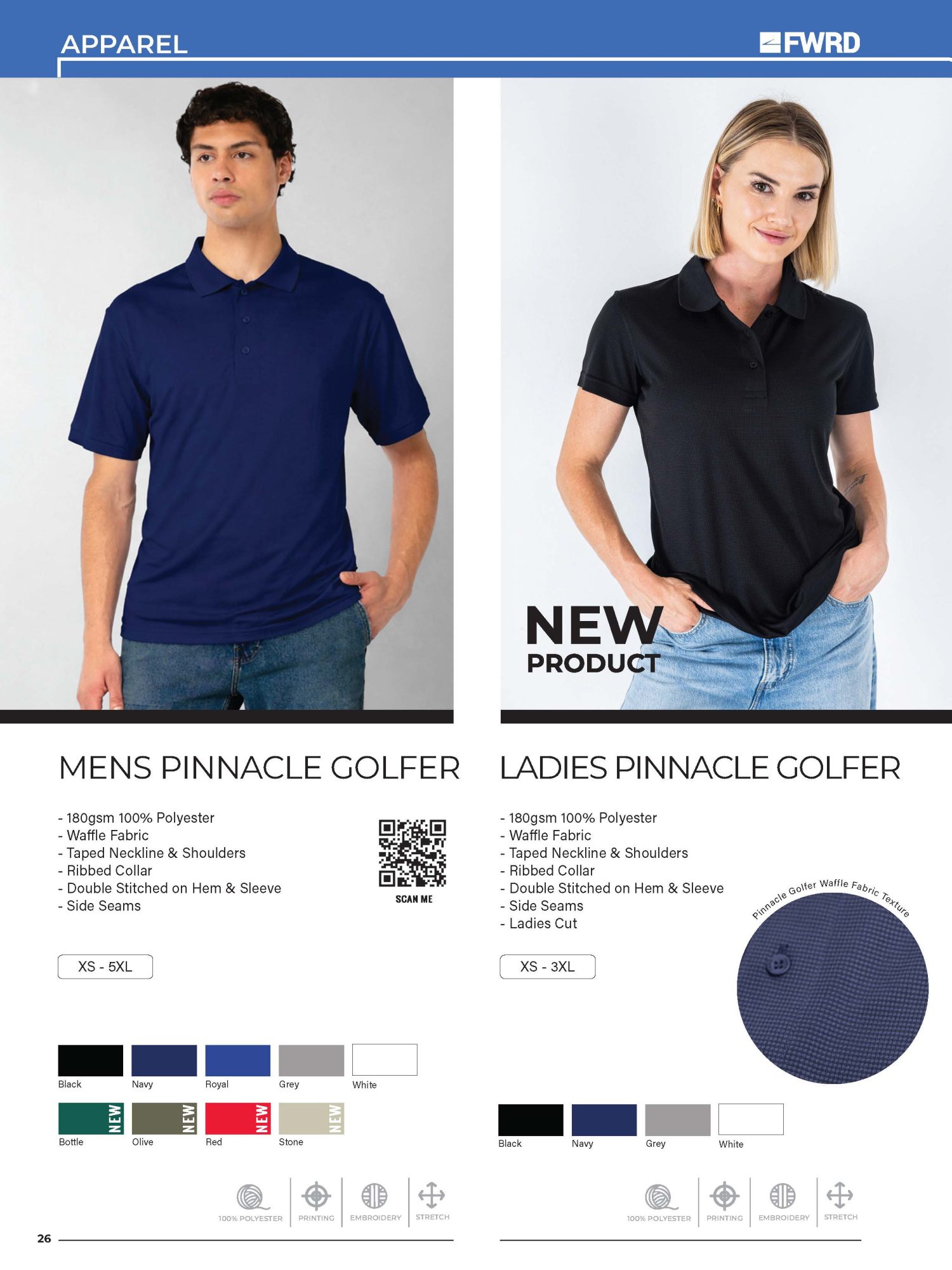 Mens Pinnacle Golfer - Image 2