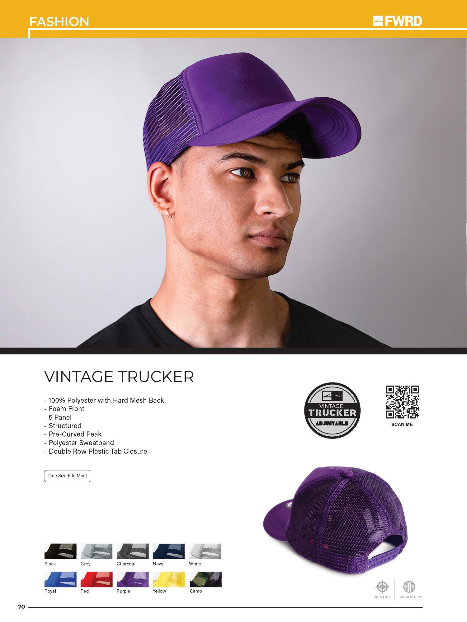 Vintage Trucker Cap - Image 2
