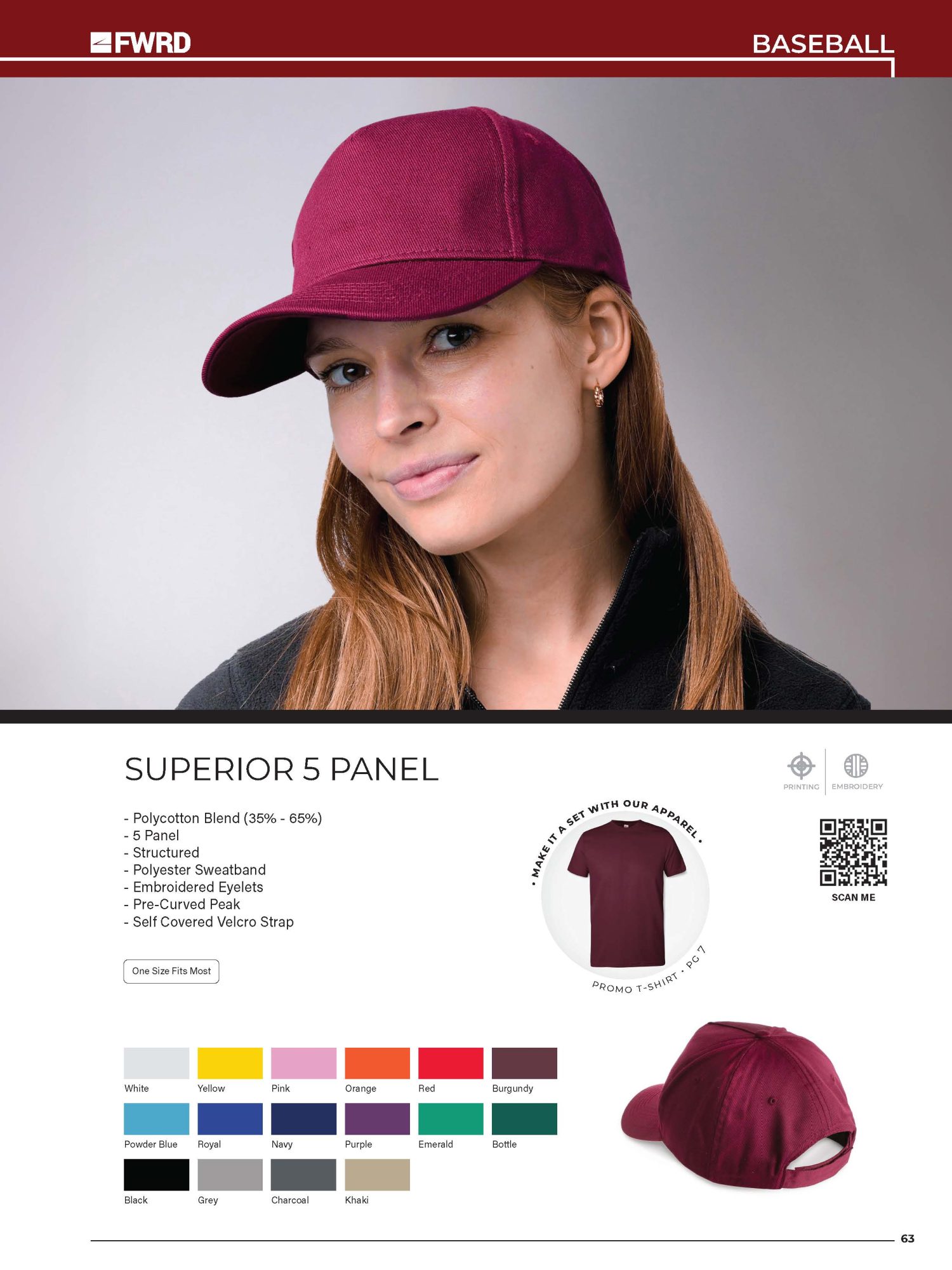 Superior 5 Panel Cap - Image 2