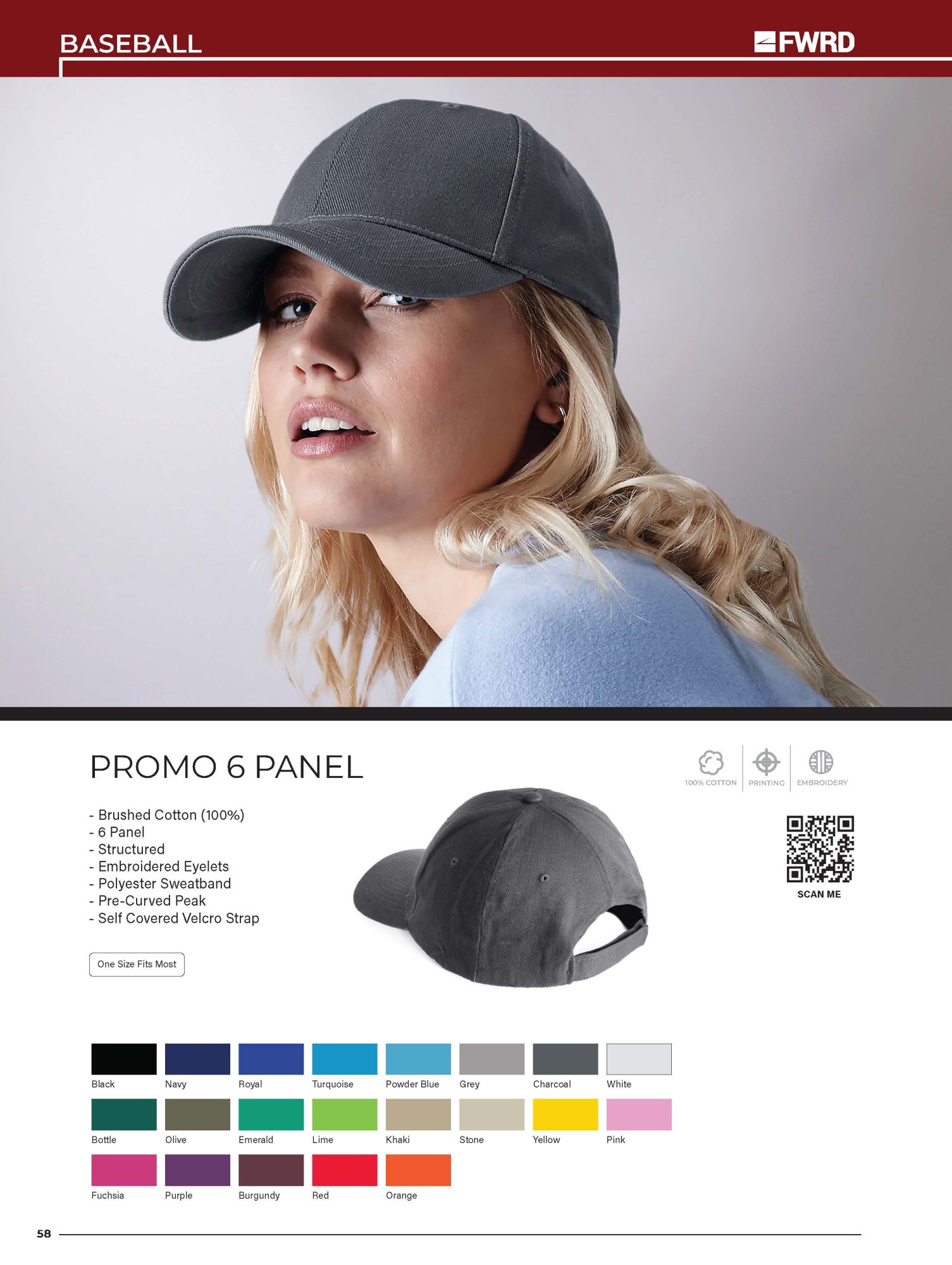 Promo 6 Panel Cap - Image 2