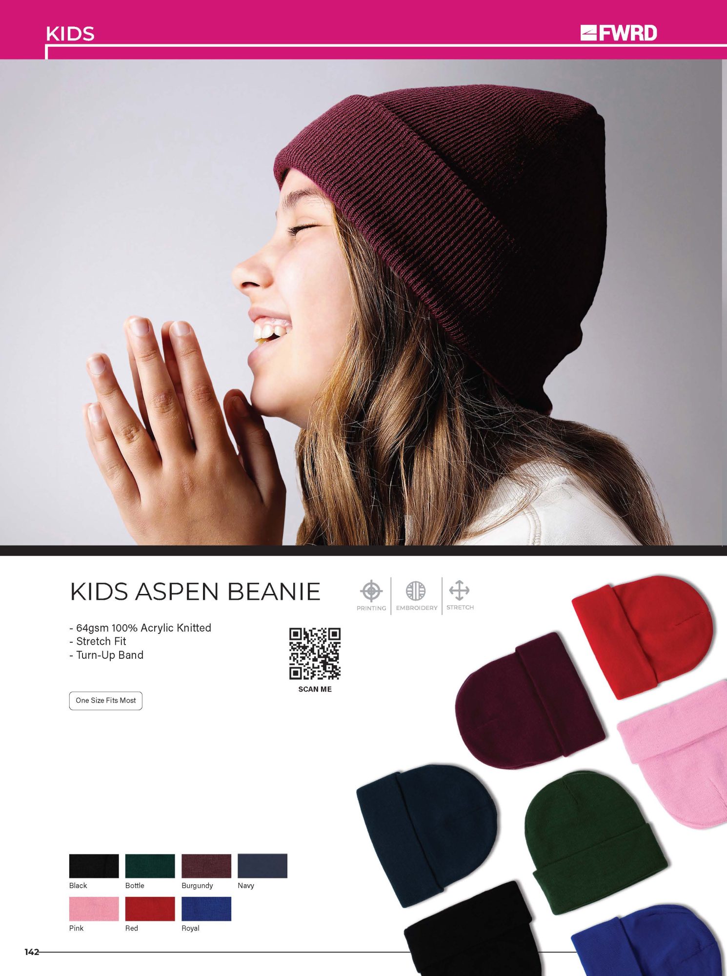 Kids Aspen Beanie - Image 2
