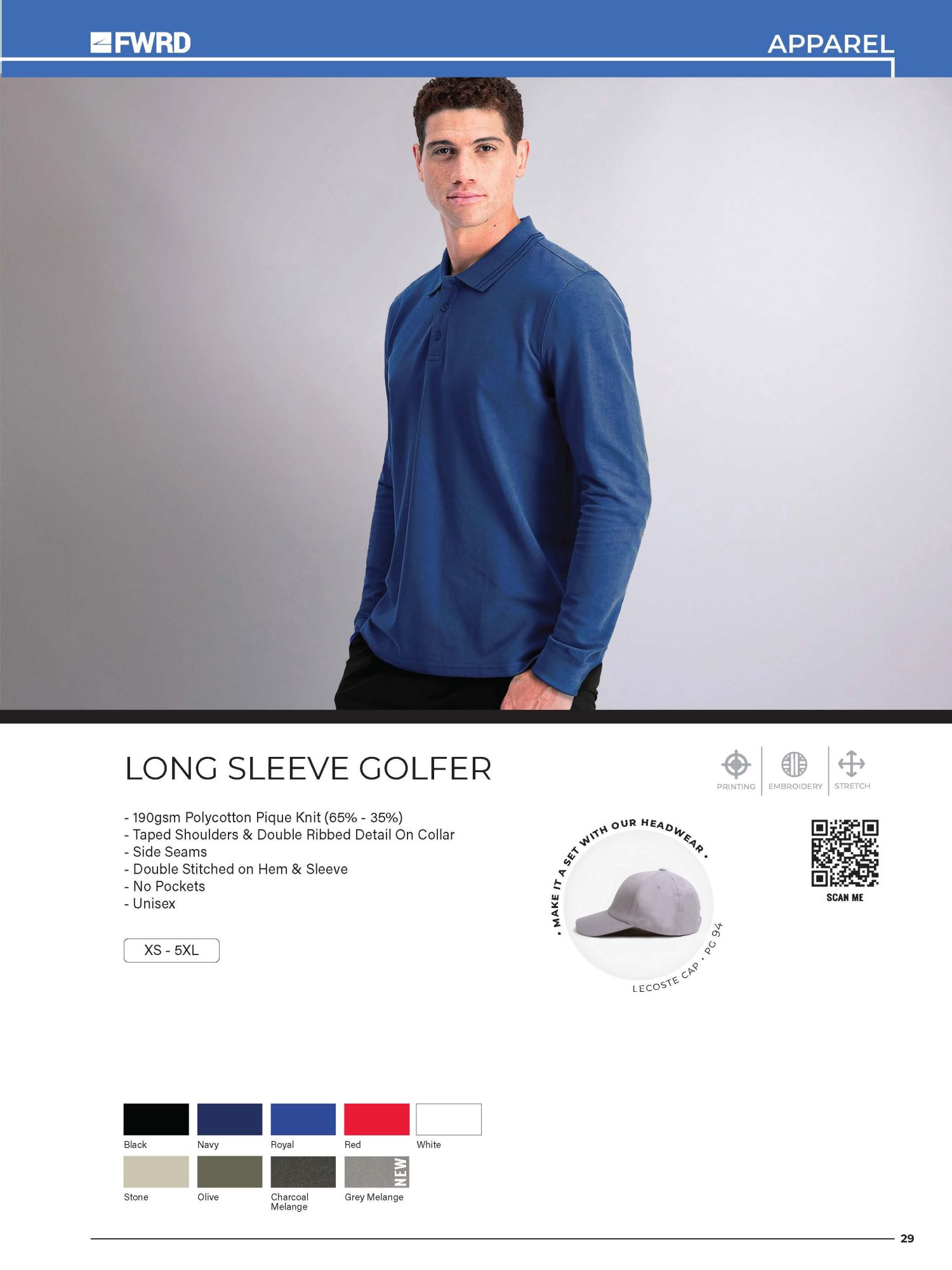 Long Sleeve Golfer - Image 2
