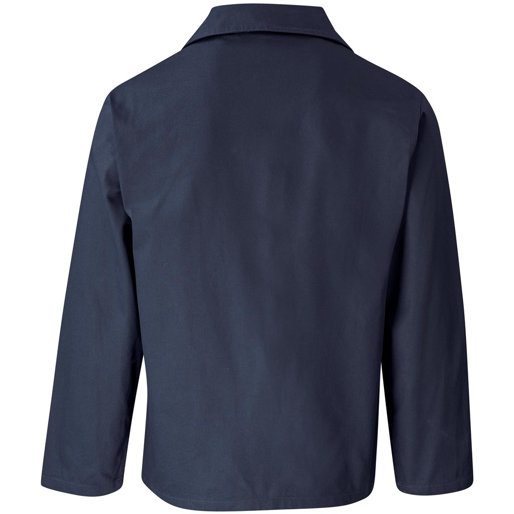 Artisan Premium 100% Cotton Jacket- Navy - Image 3
