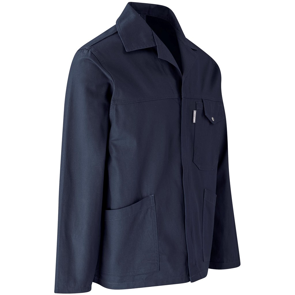 Artisan Premium 100% Cotton Jacket- Navy - Image 2
