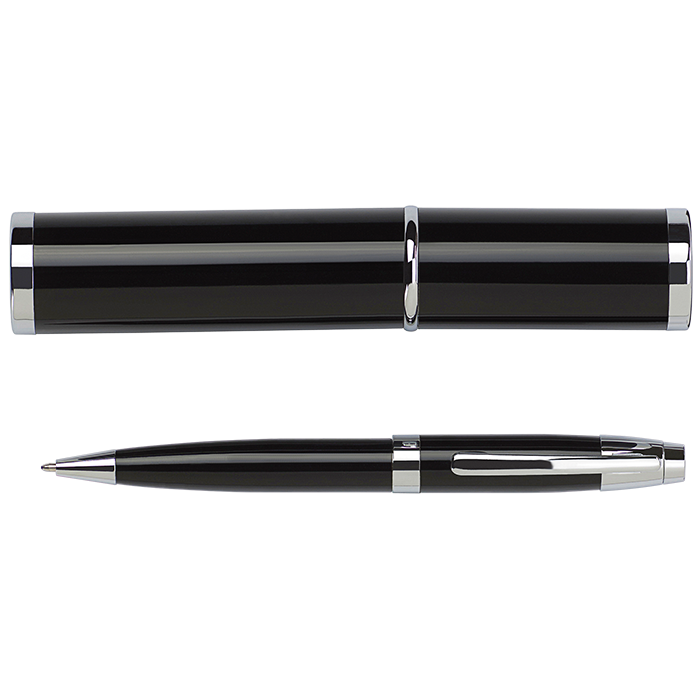 Metal Ballpoint Pen in Matching Tube - Image 2