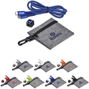 Altitude Bara Charging Cable & Clip in Clip Pouch