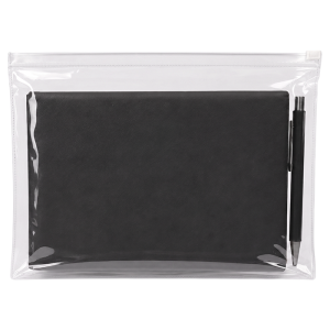 Notebook- Pen In Plastic Sleeve