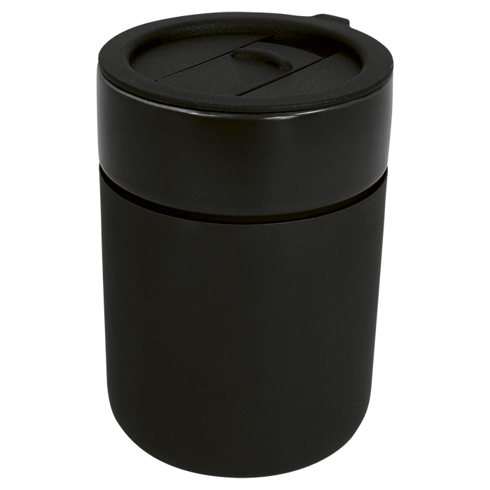 330ml Ceramic Silicone Cover Mug With Sip Slider - Image 2
