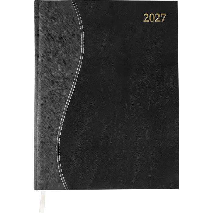 2027 A5 Wave S-Stitched Diary - Image 2