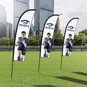 Wind Cheather Banners Econo S/S with Ground Spike